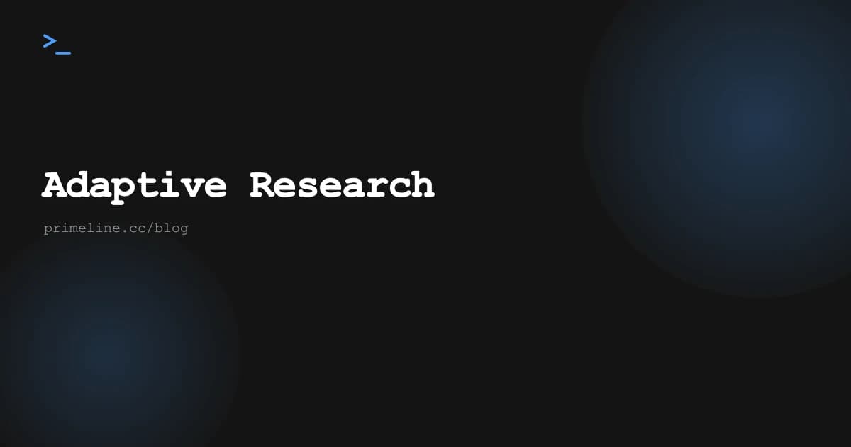 Claude Code Adaptive Research: Autonomous Loops That Learn