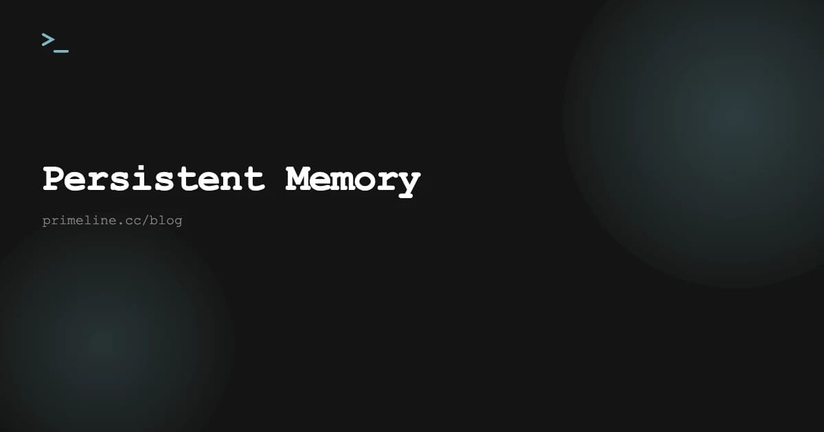 How to Set Up Persistent Memory in Claude Code (Step-by-Step)