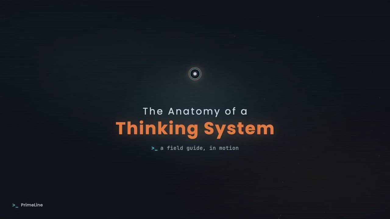 The Anatomy of a Thinking System - watch the tour